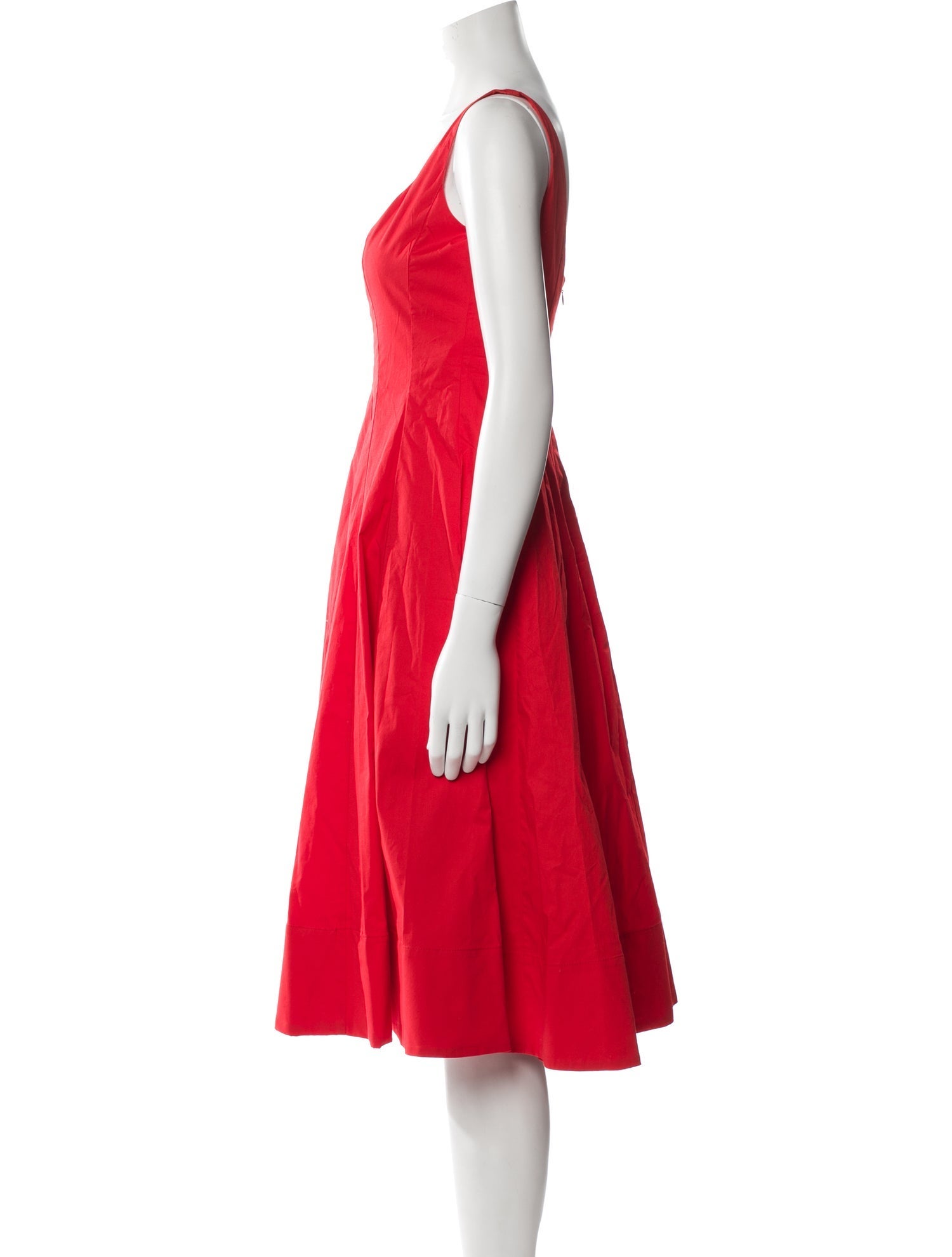 Staud Square Neckline Midi Length Dress w/ Tags
