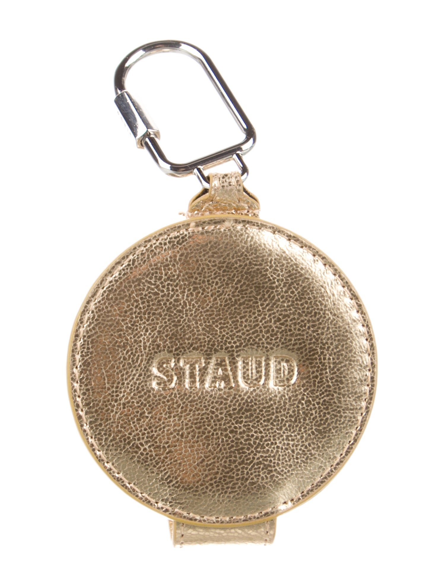 Staud Leather Bag Keychain