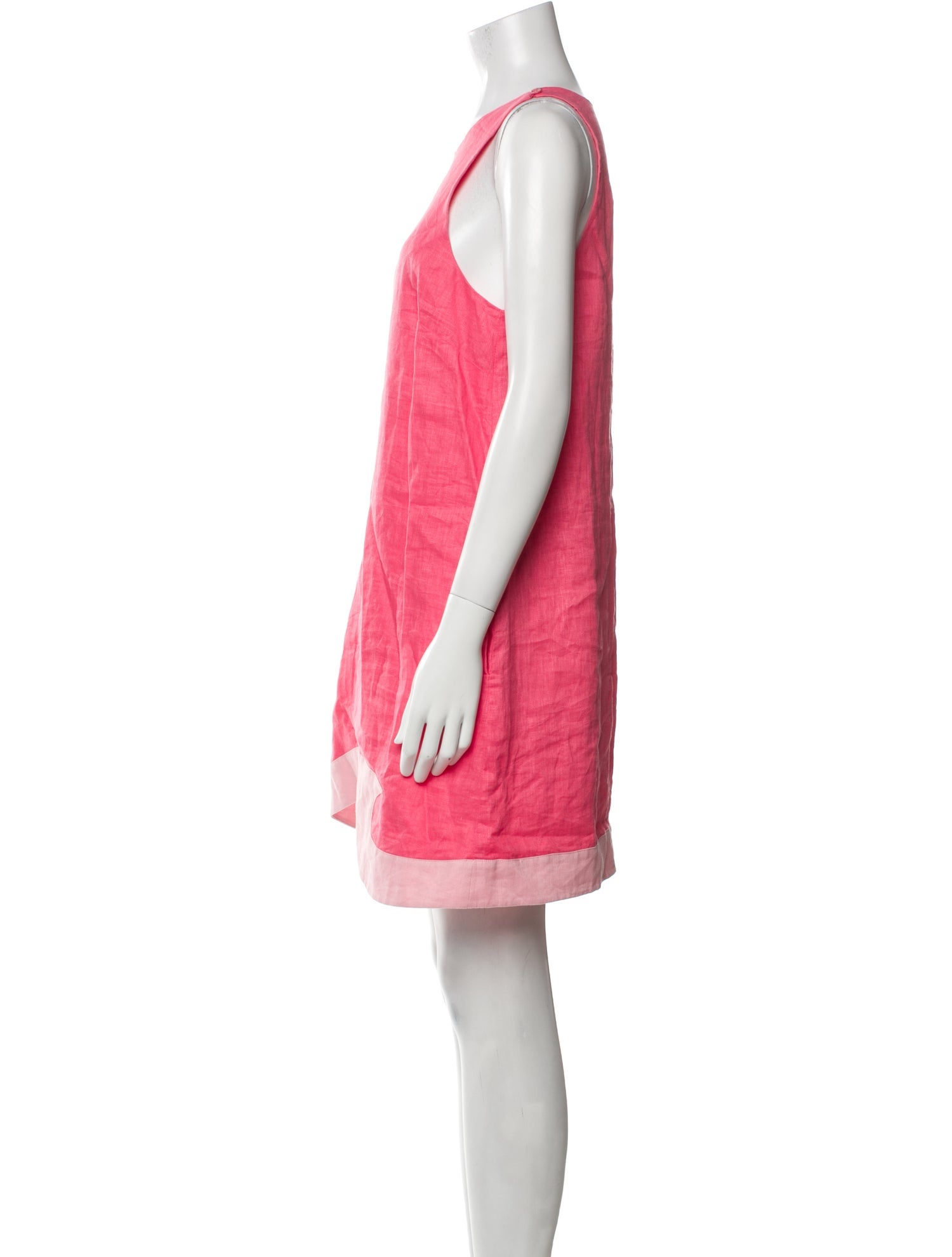 Staud Linen Mini Dress