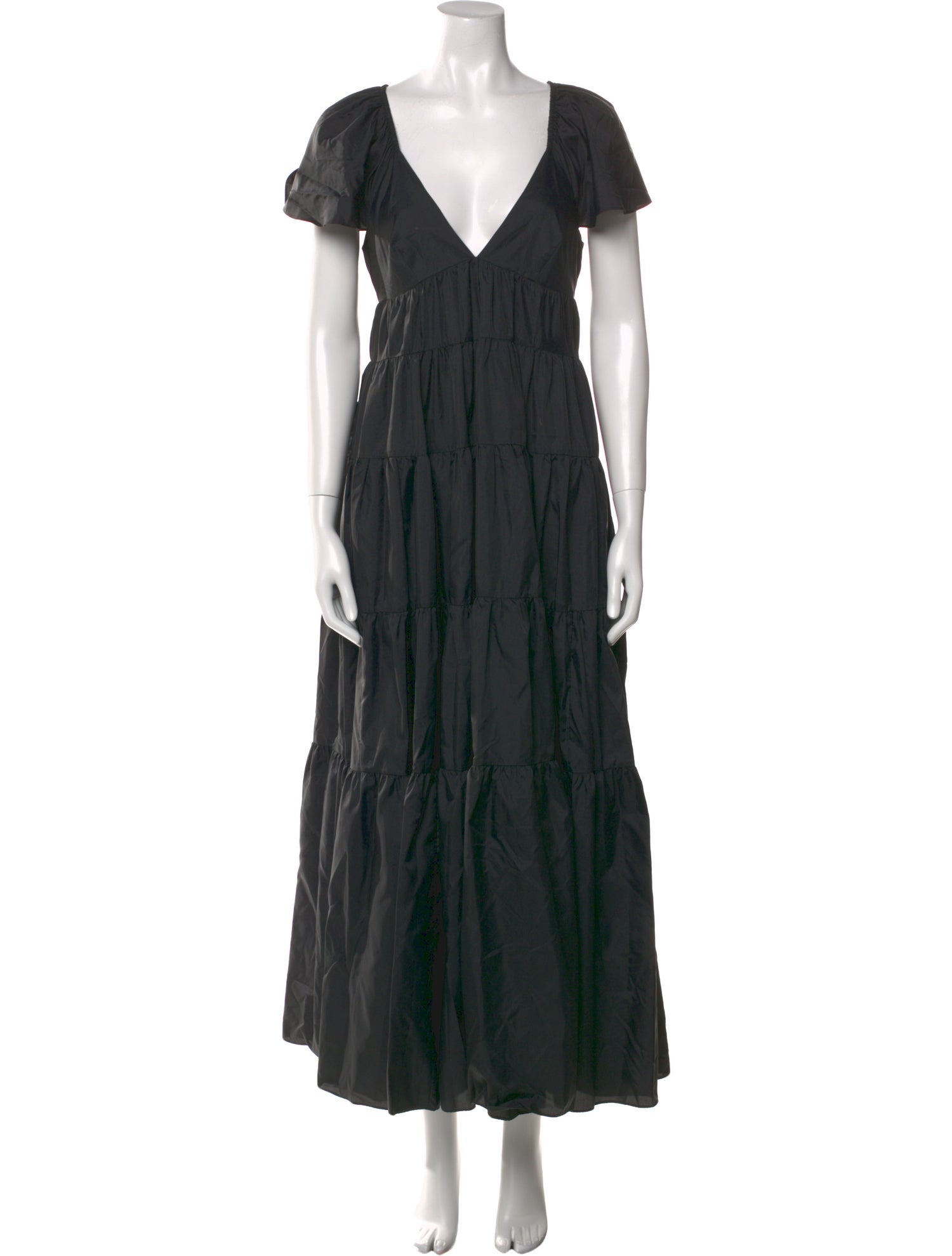 Staud Nylon Long Dress