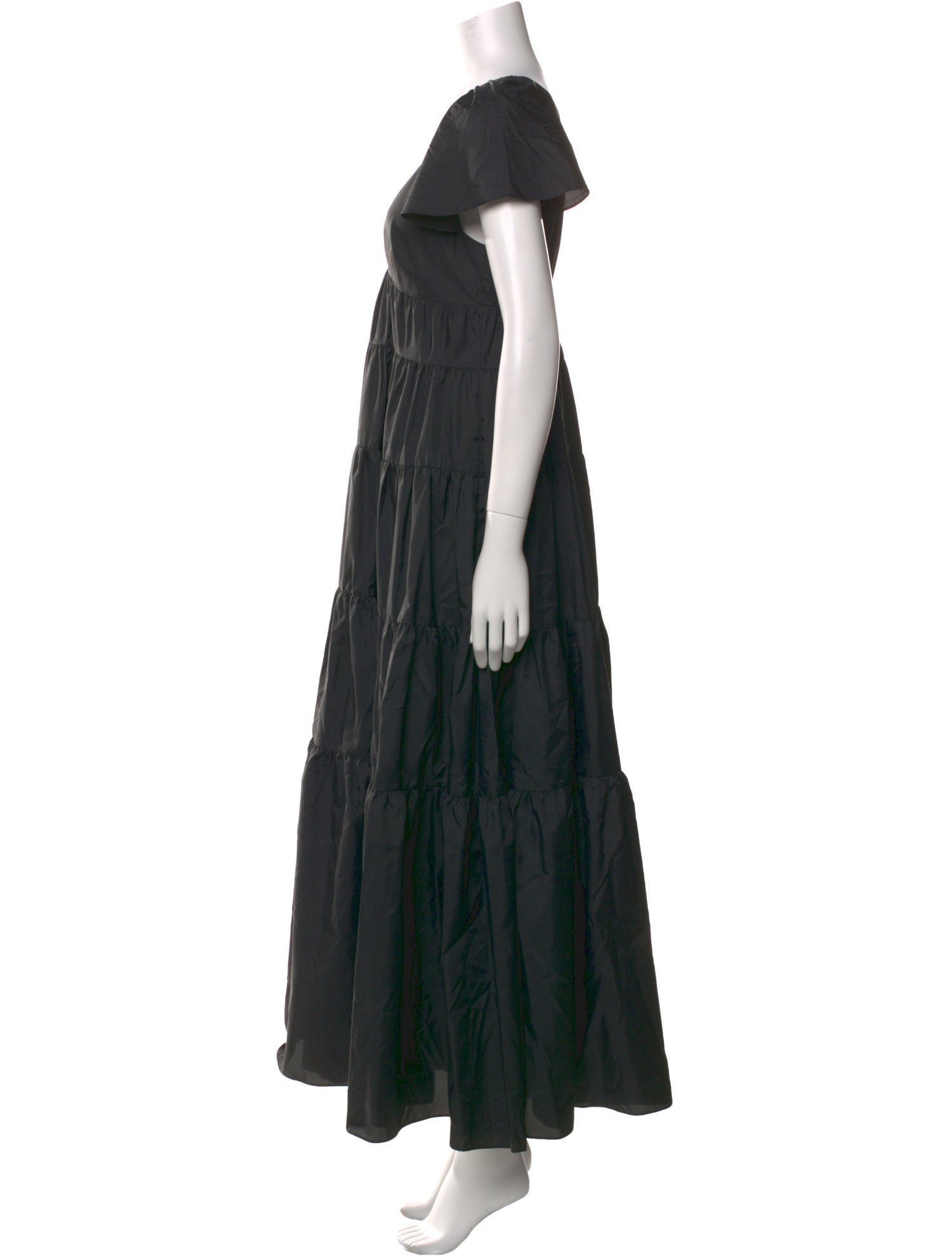 Staud Nylon Long Dress