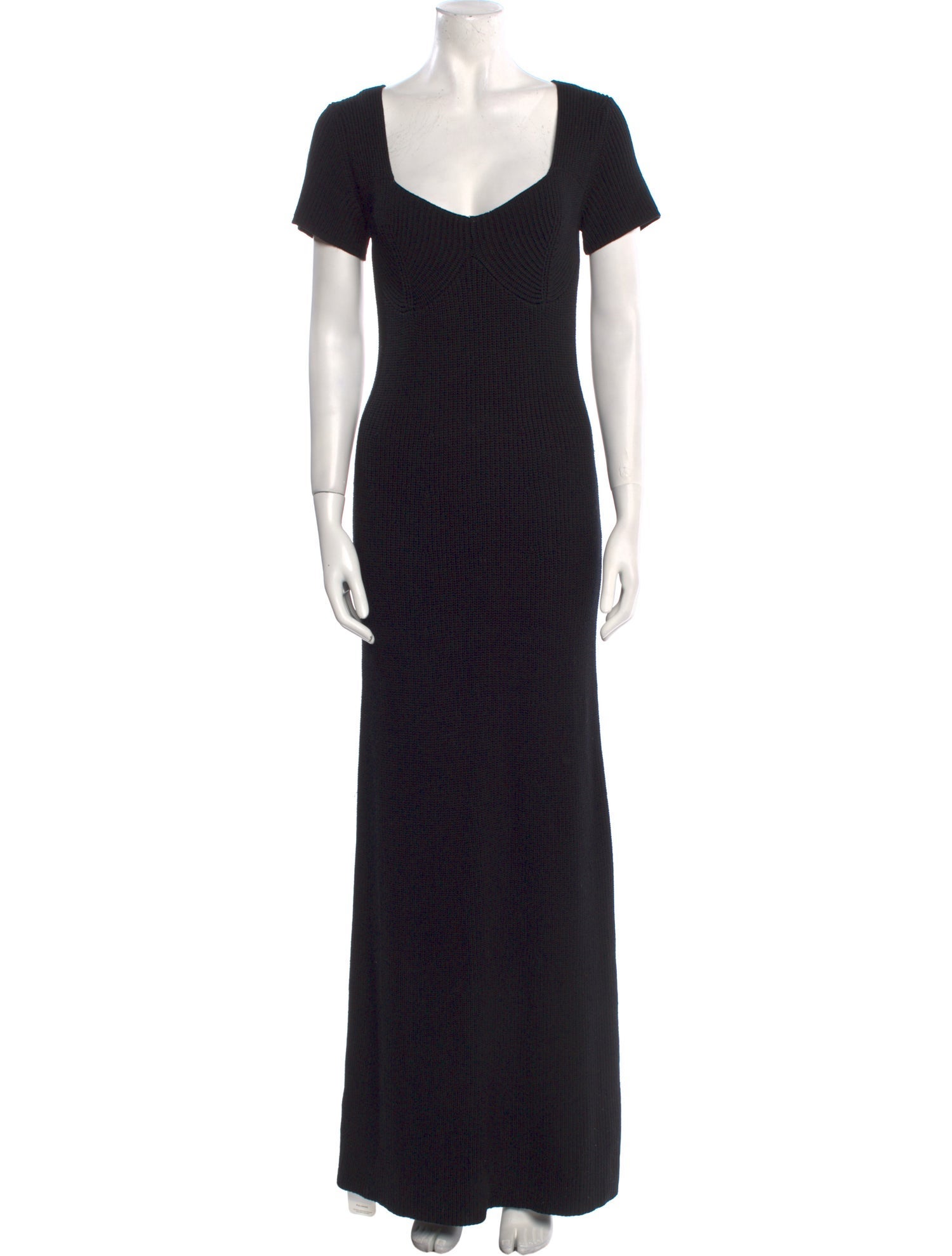 Staud Square Neckline Long Dress