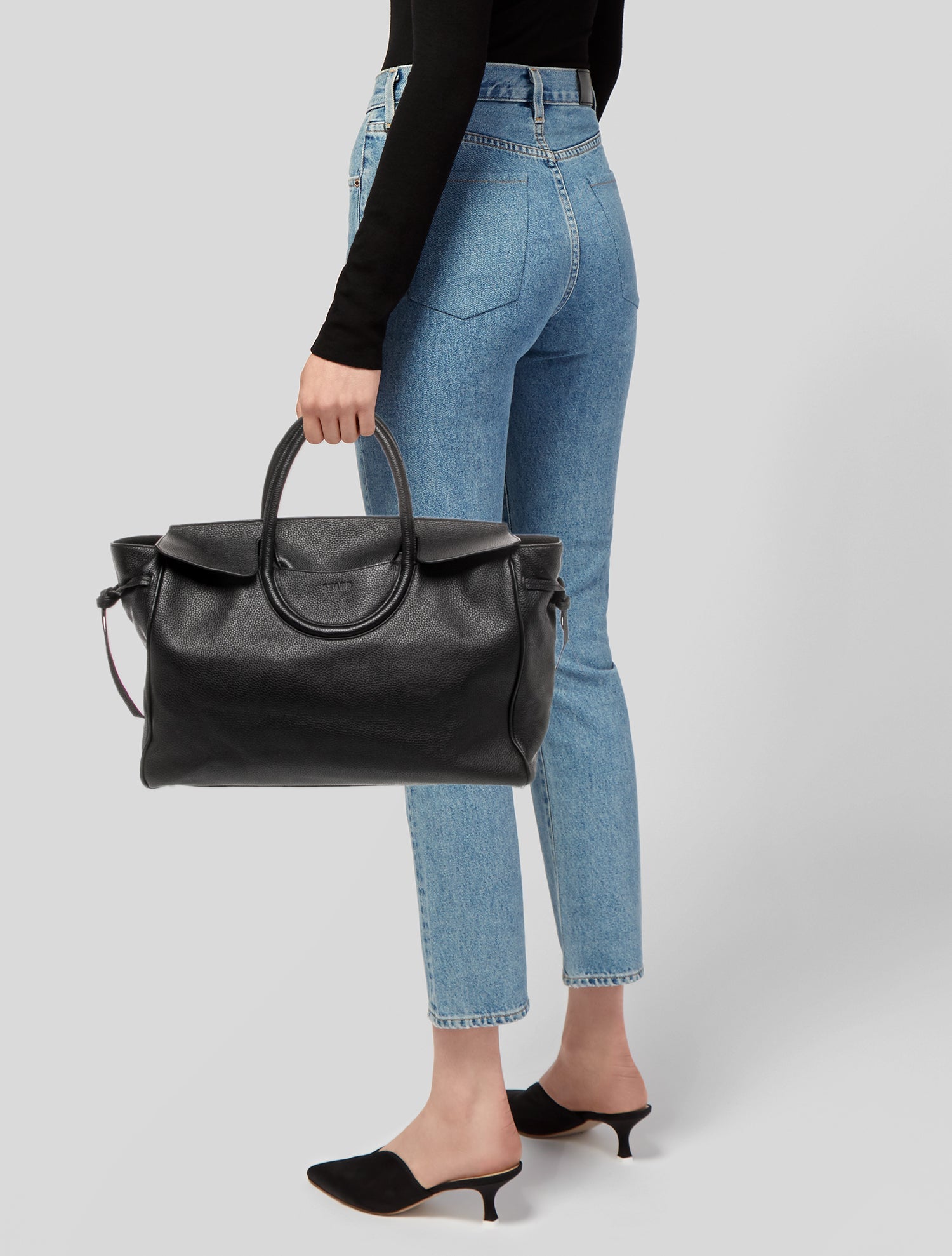 Staud Leather Weekender Bag