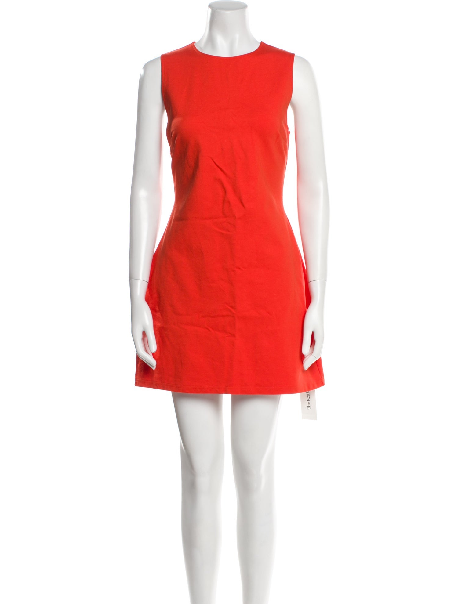 Staud Crew Neck Mini Dress