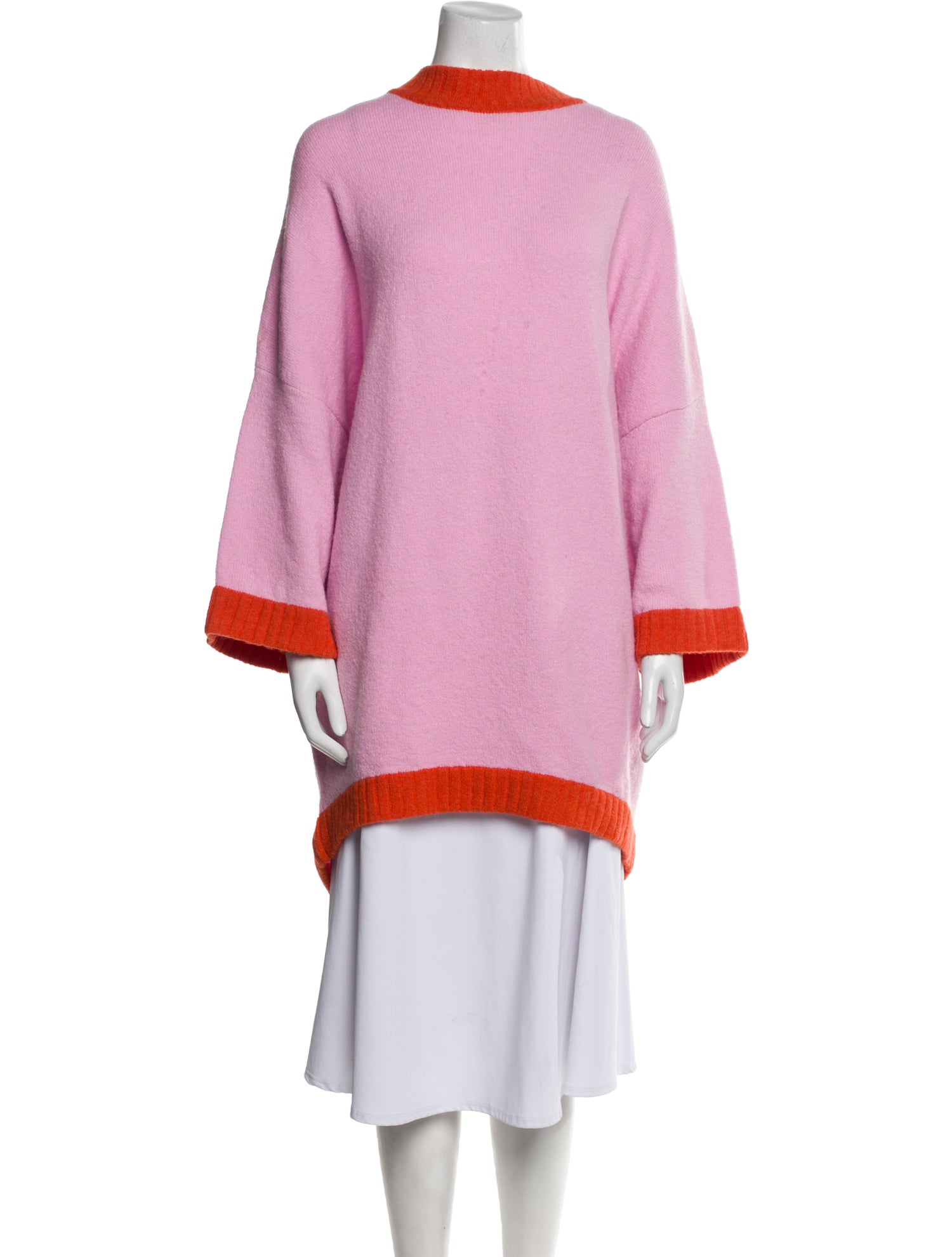 Staud Alpaca Mock Neck Sweater