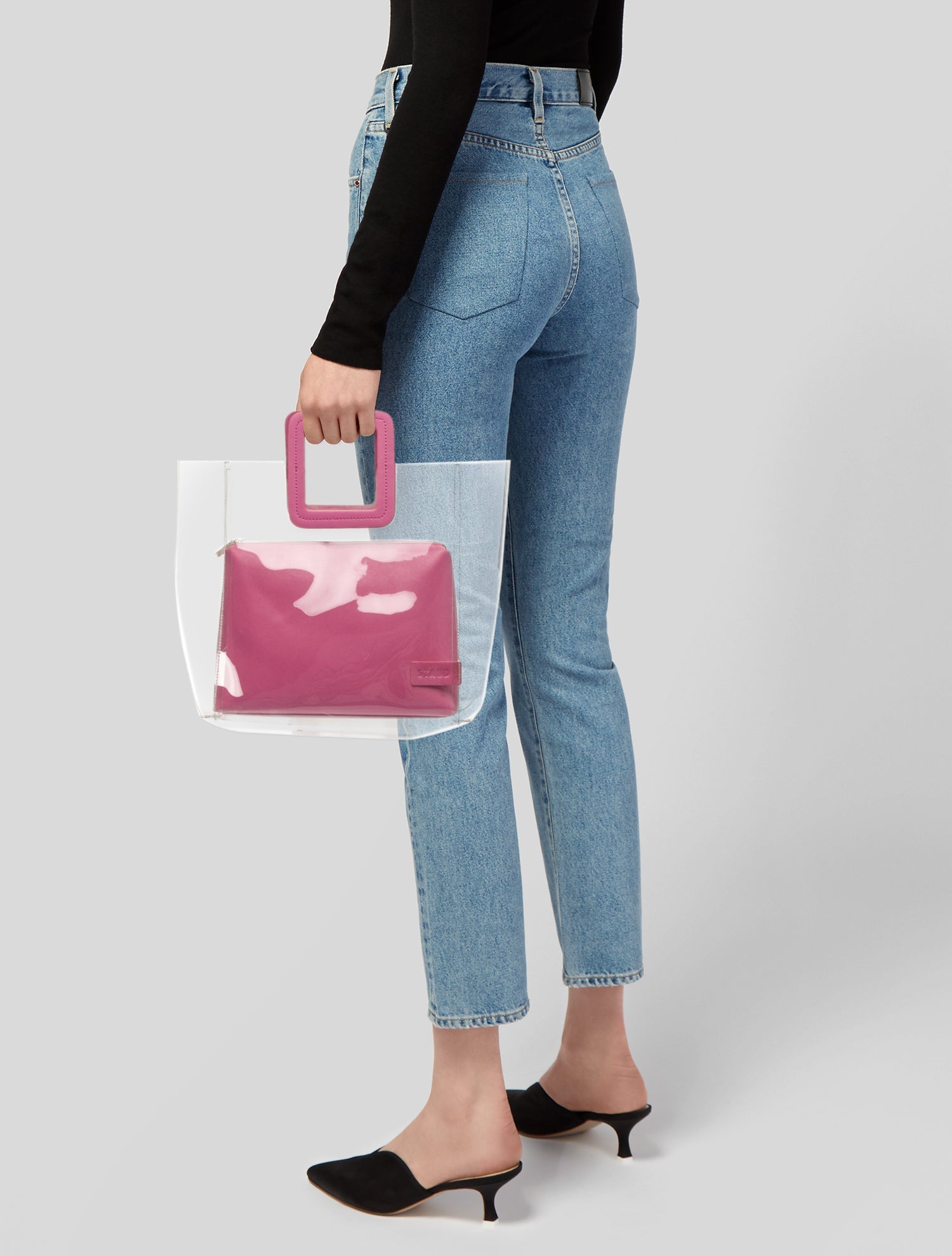 Staud PVC Crossbody Bag