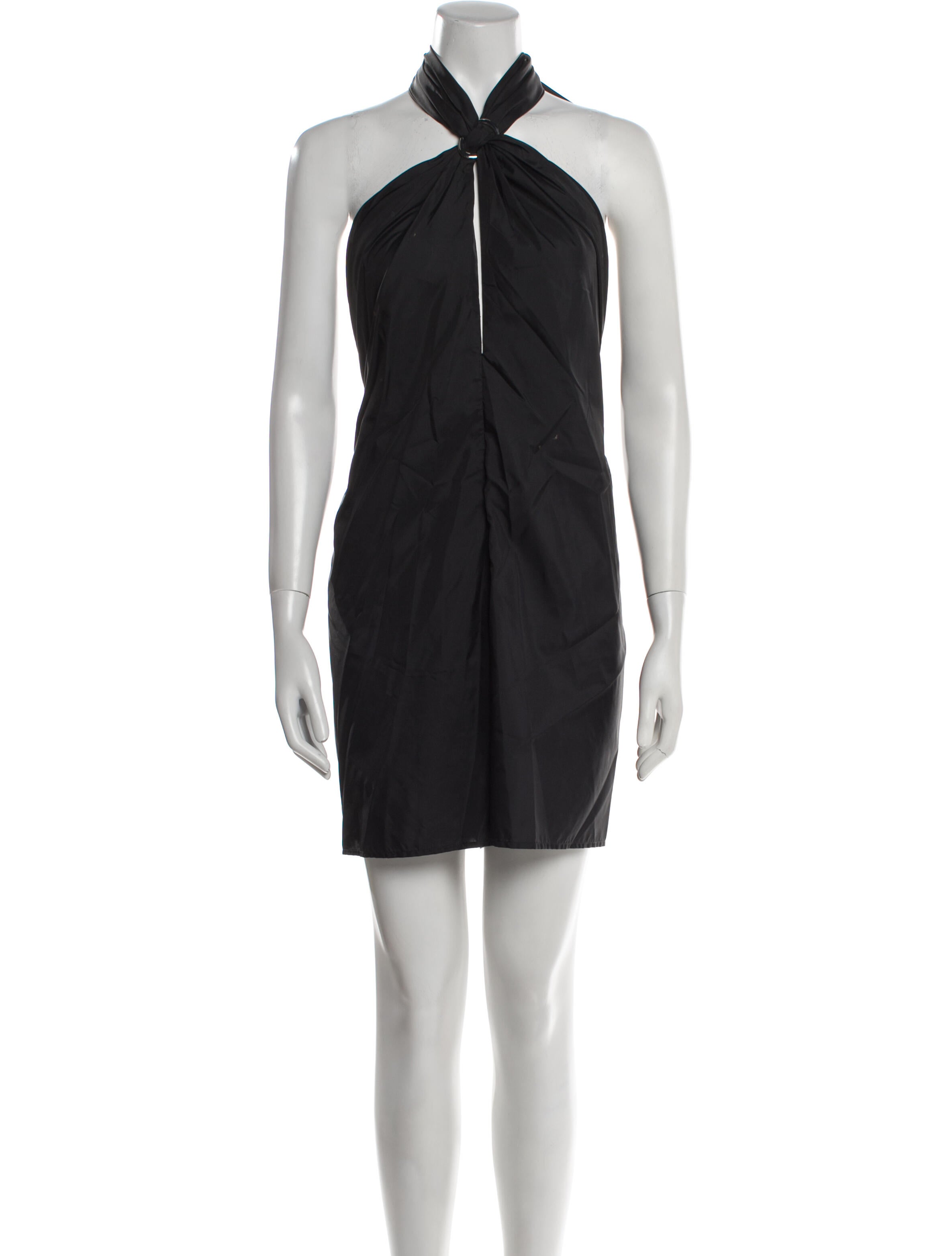 Staud Nylon Halterneck Romper