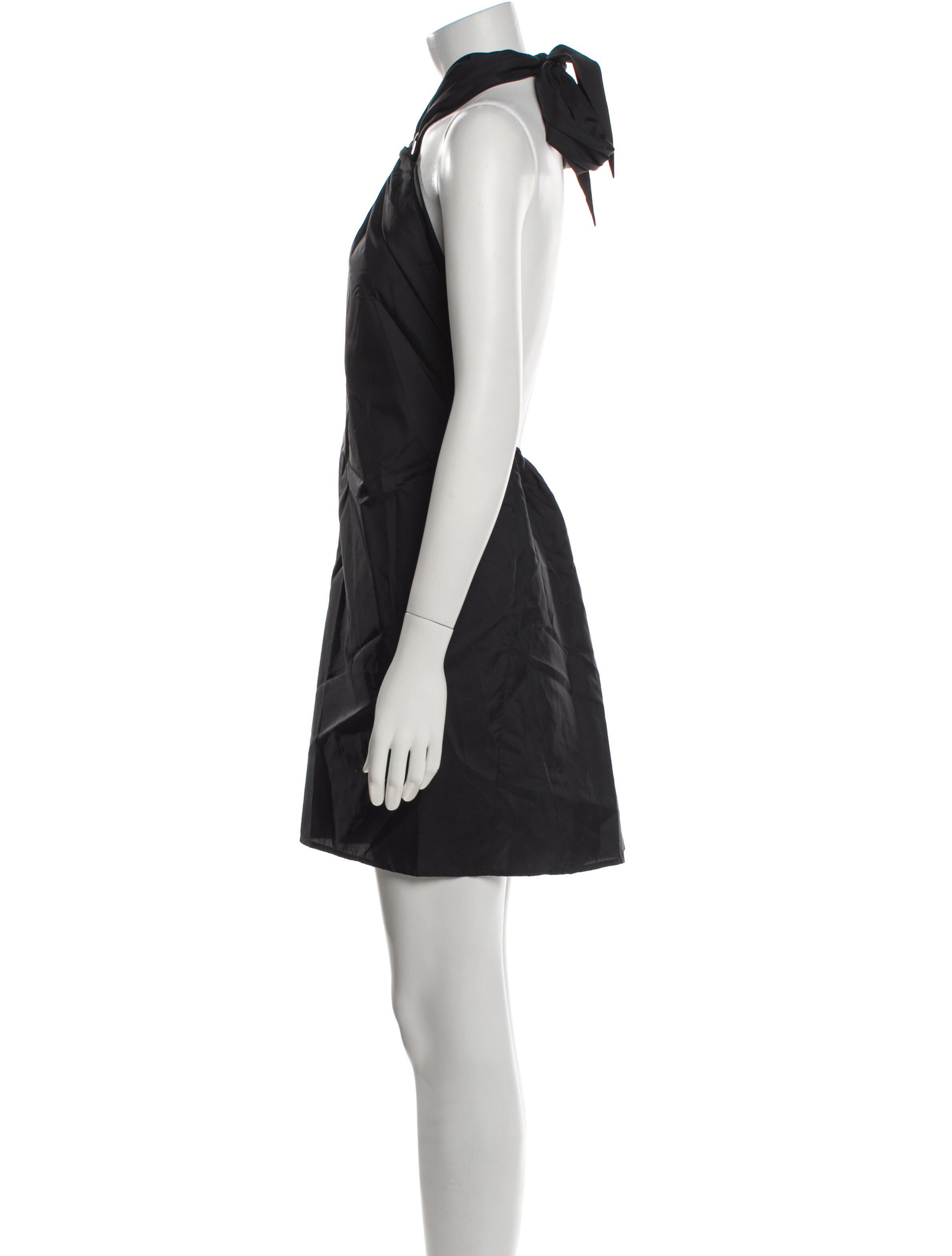 Staud Nylon Halterneck Romper