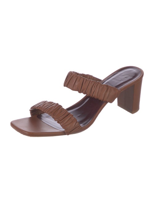 Staud Leather Slides