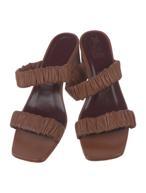 Staud Leather Slides