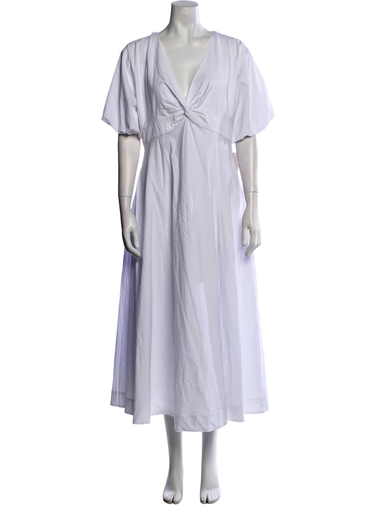 Staud V-Neck Long Dress w/ Tags