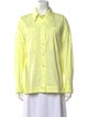 Staud Long Sleeve Button-Up Top