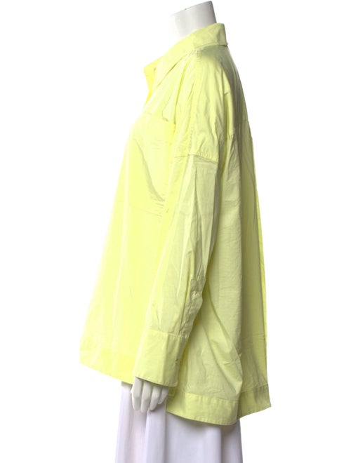 Staud Long Sleeve Button-Up Top