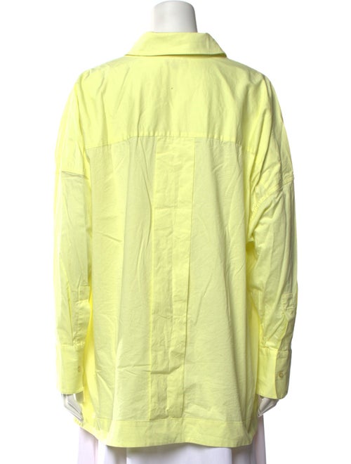 Staud Long Sleeve Button-Up Top