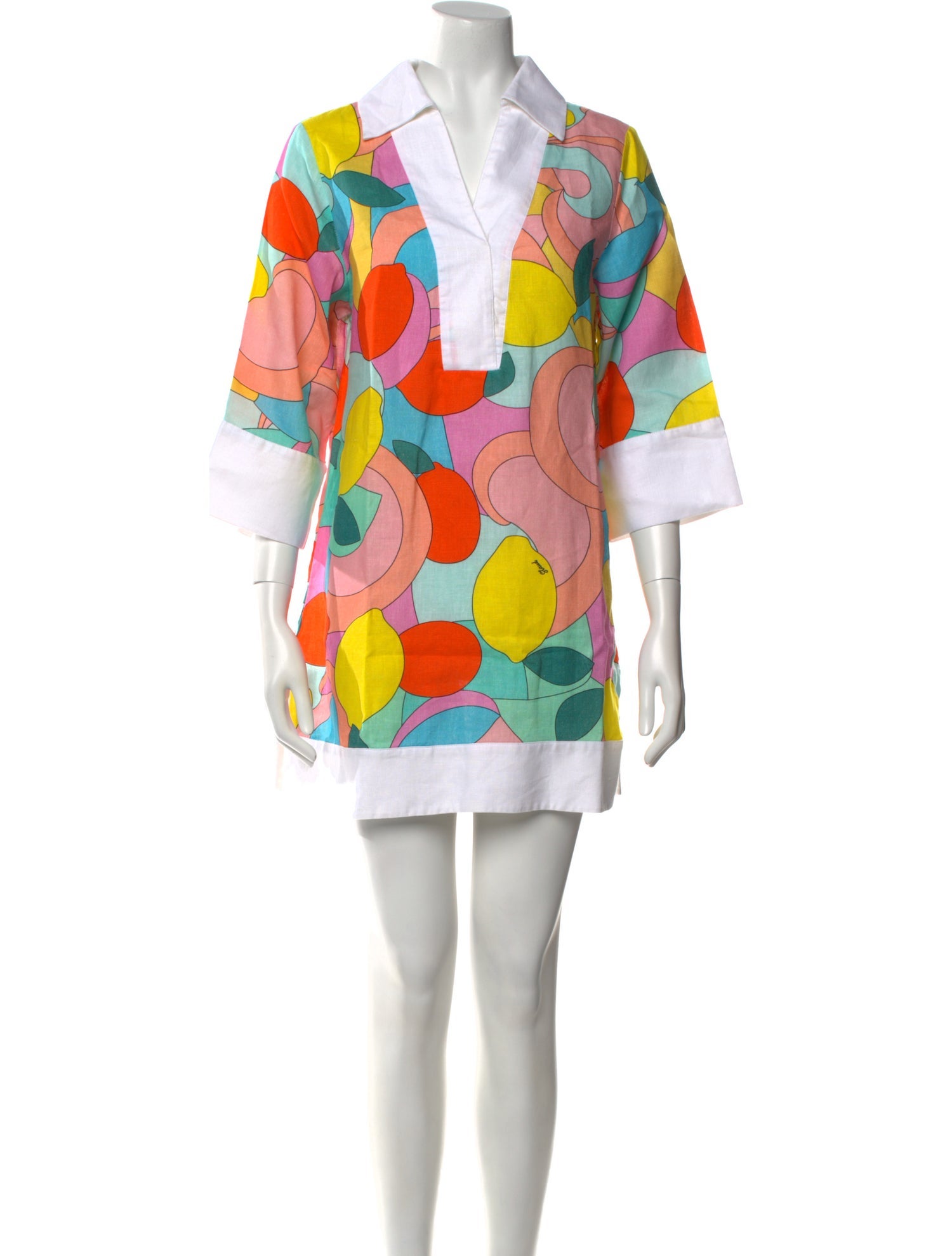 Staud Printed Mini Dress