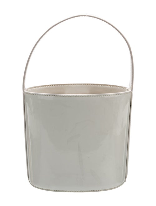 Staud Patent Leather Top Handle Bag