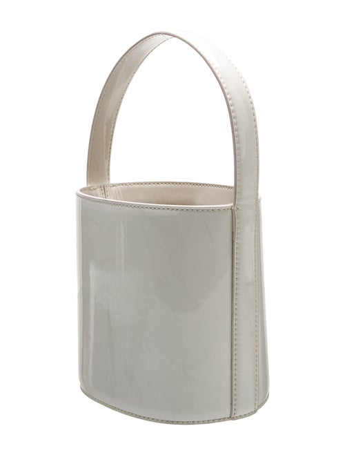 Staud Patent Leather Top Handle Bag