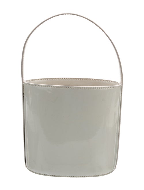 Staud Patent Leather Top Handle Bag