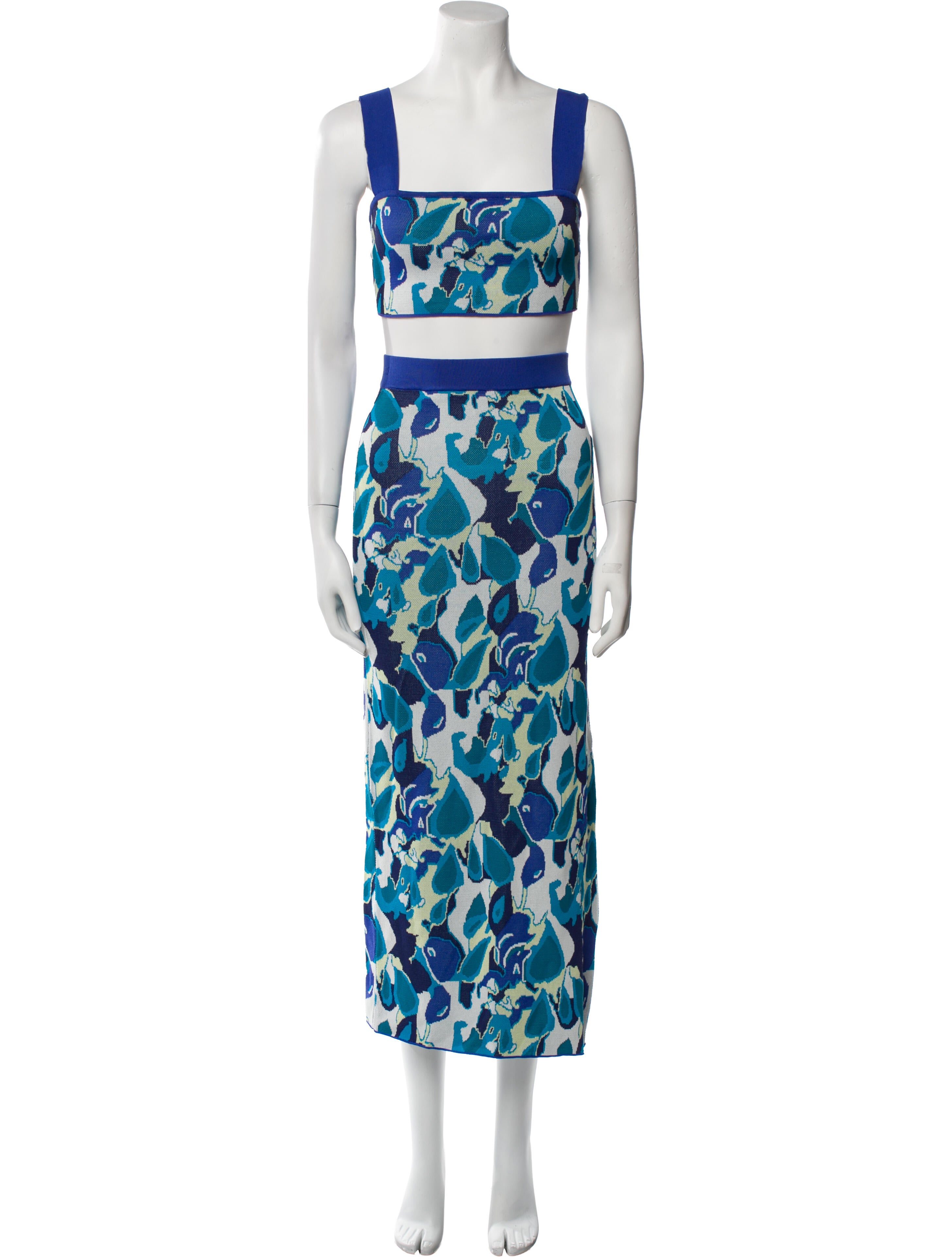 Staud Printed Skirt Set