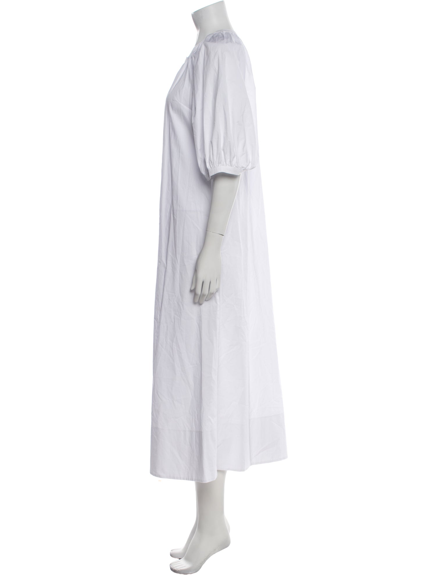 Staud Crew Neck Long Dress