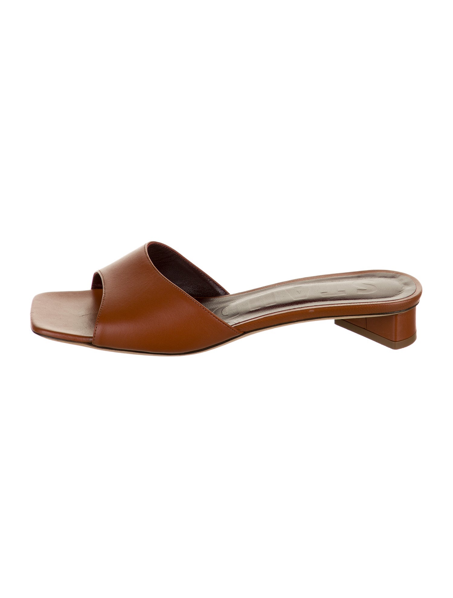 Staud Leather Slides