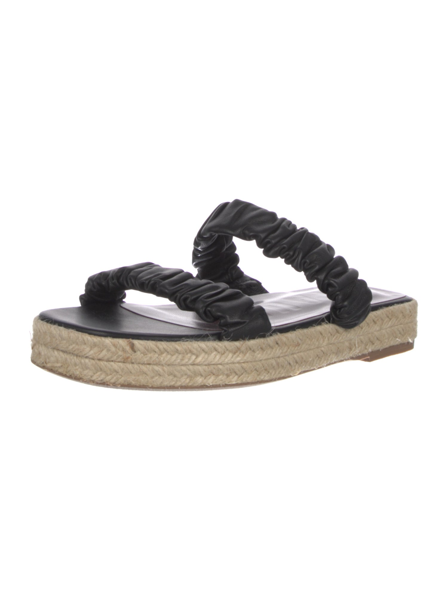 Staud Leather Espadrilles