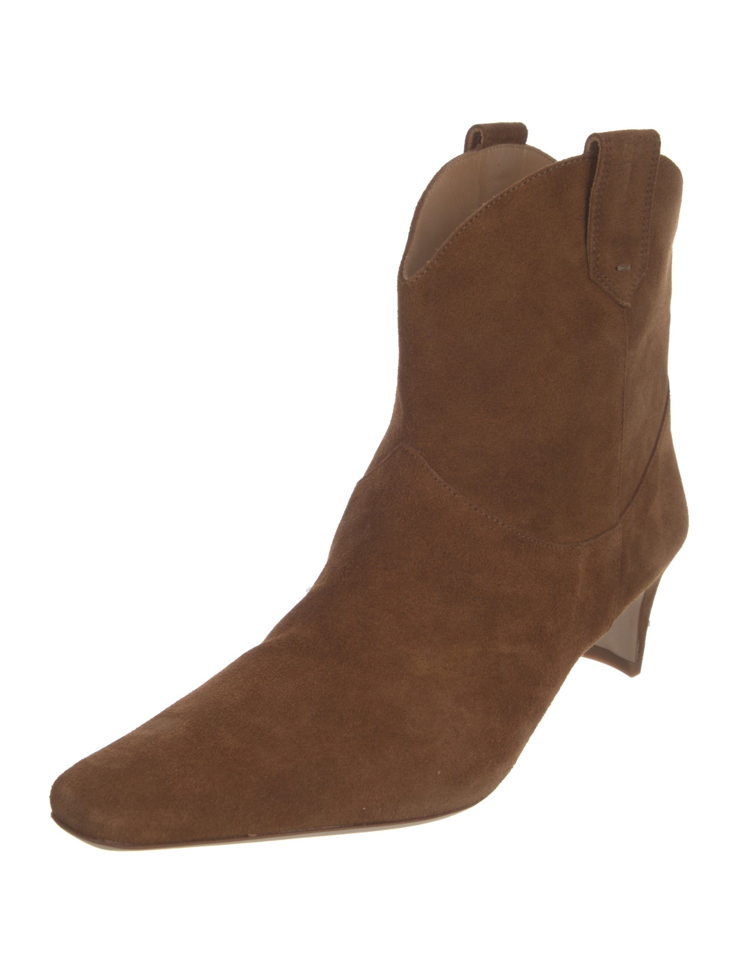 Staud Suede Western Boots
