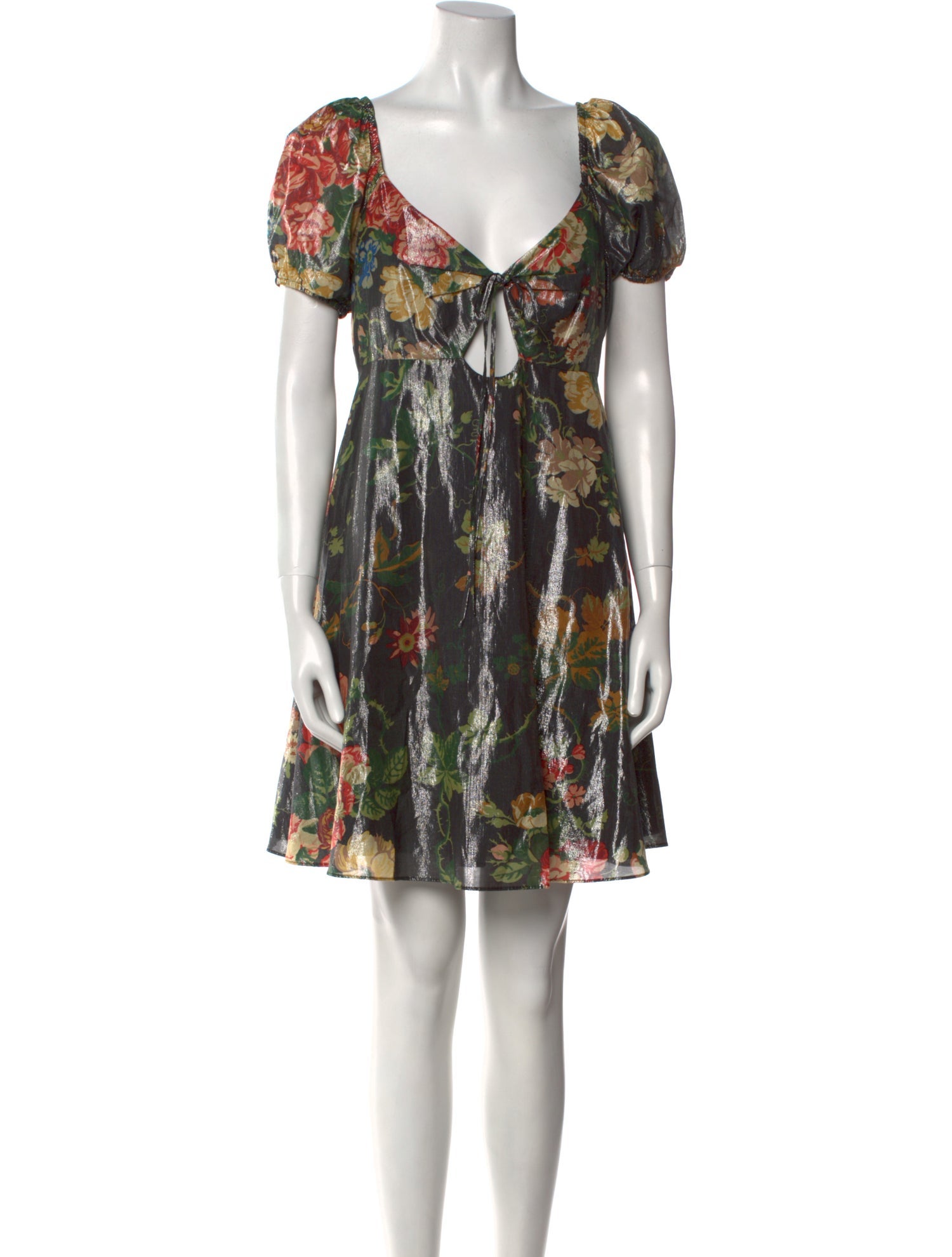 Staud Printed Mini Dress