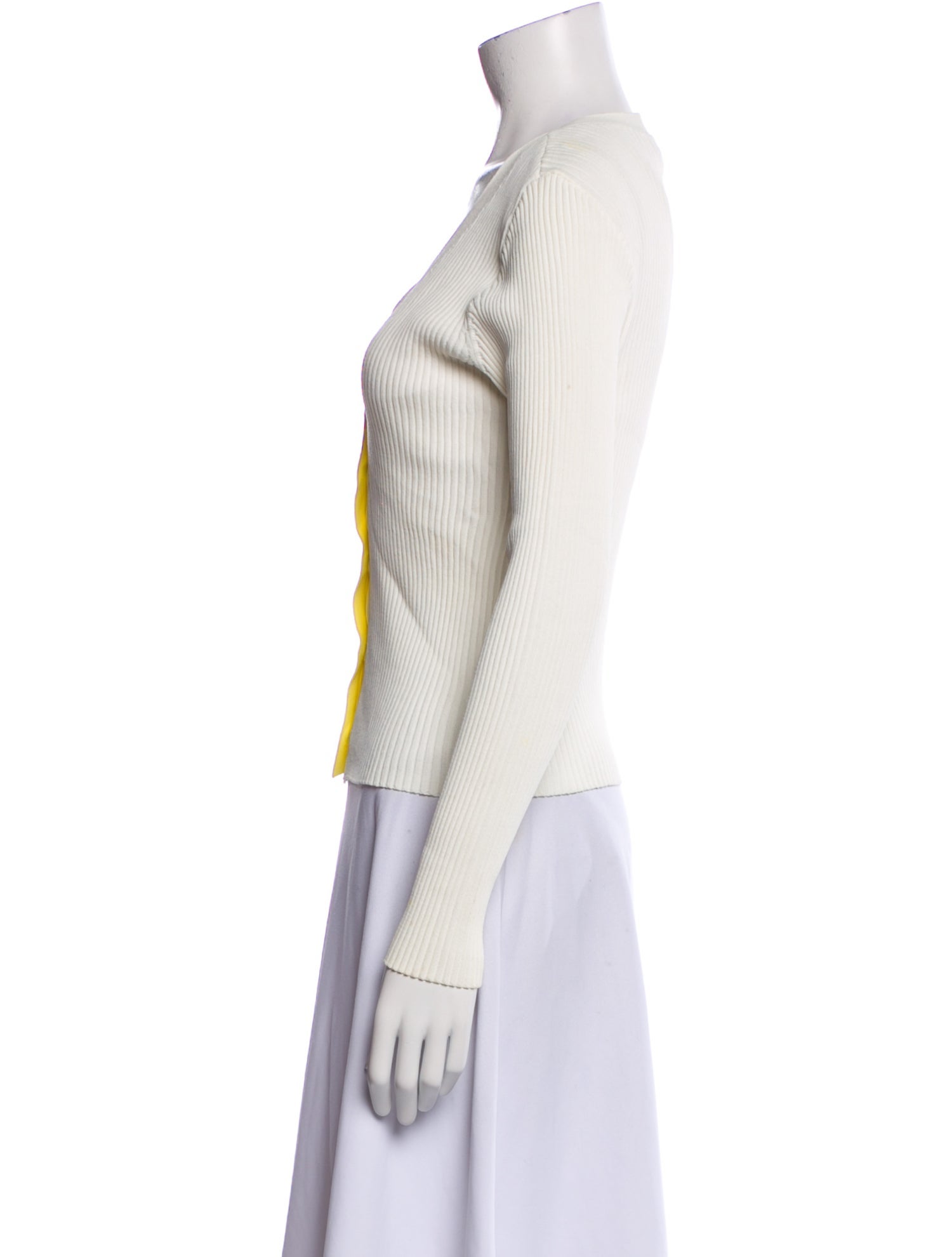 Staud Colorblock Pattern Sweater