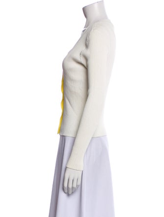 Staud Colorblock Pattern Sweater