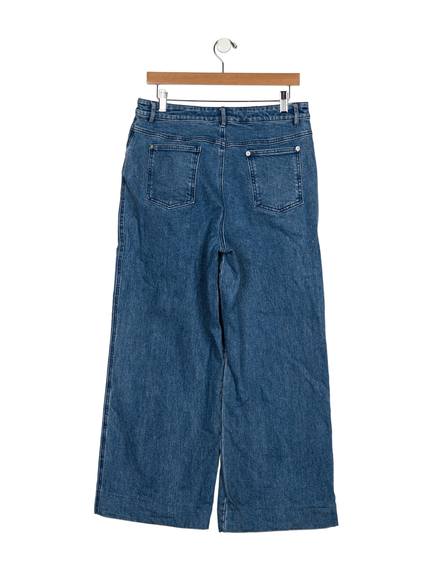 Staud High-Rise Wide Leg Jeans