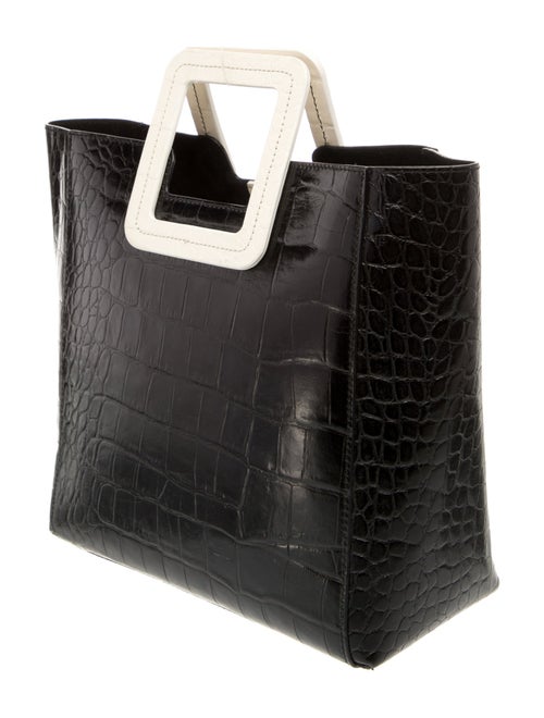 Staud Leather Top Handle Bag