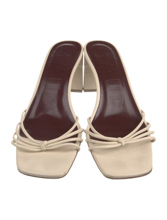 Staud Leather Slides