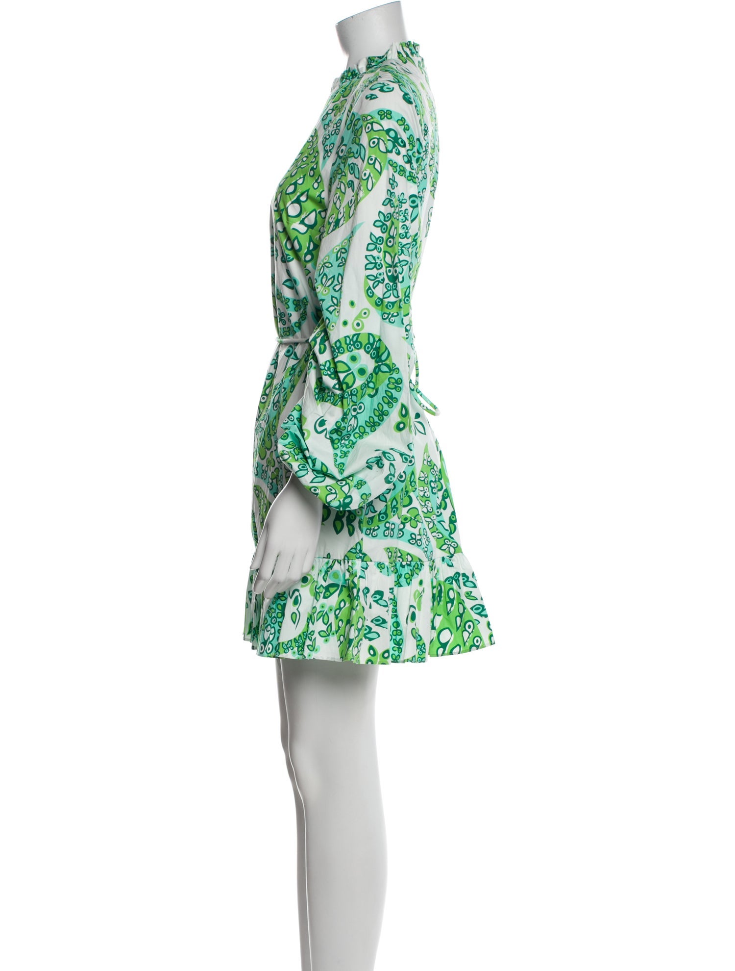 Staud Printed Mini Dress w/ Tags