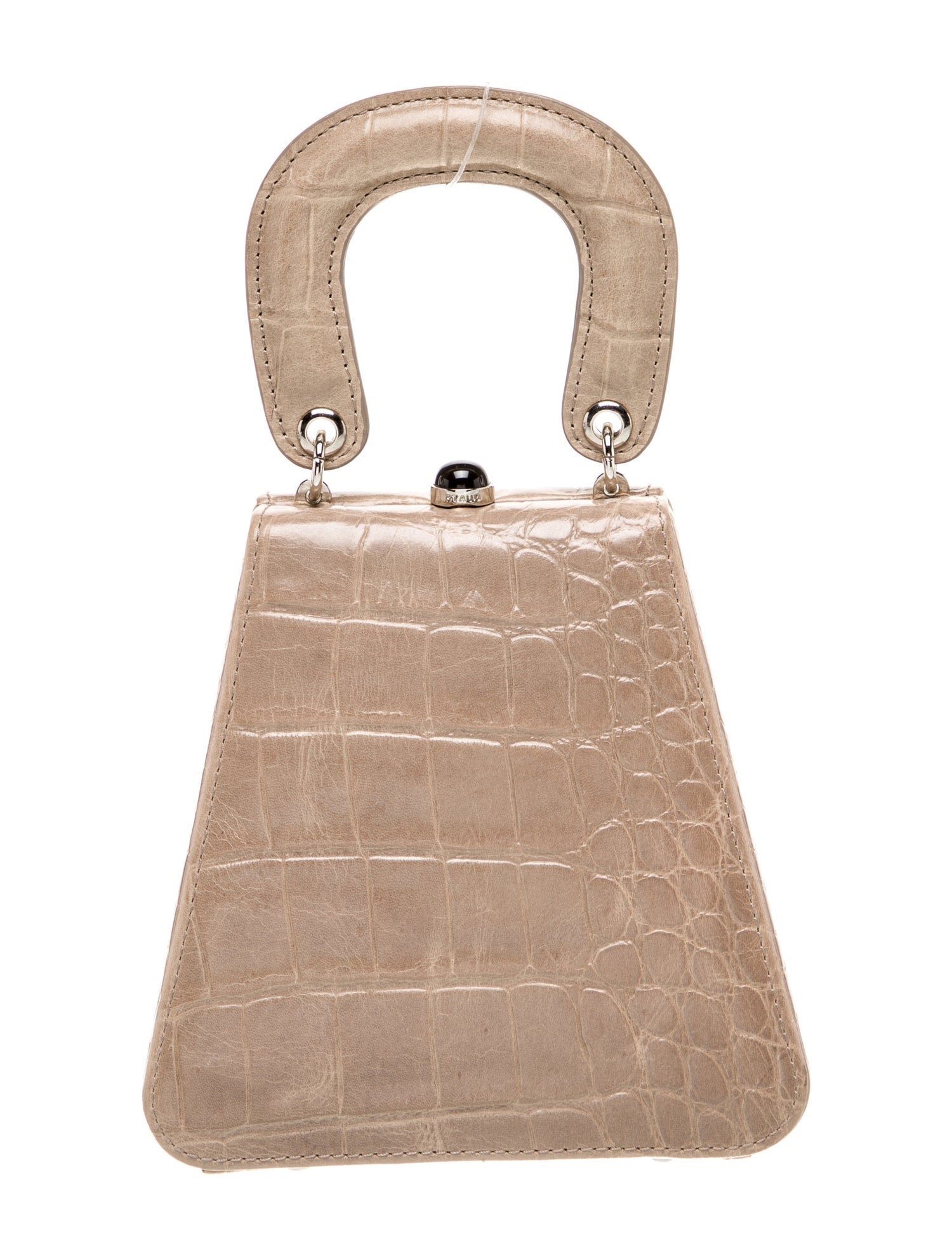 Staud Leather Top Handle Bag