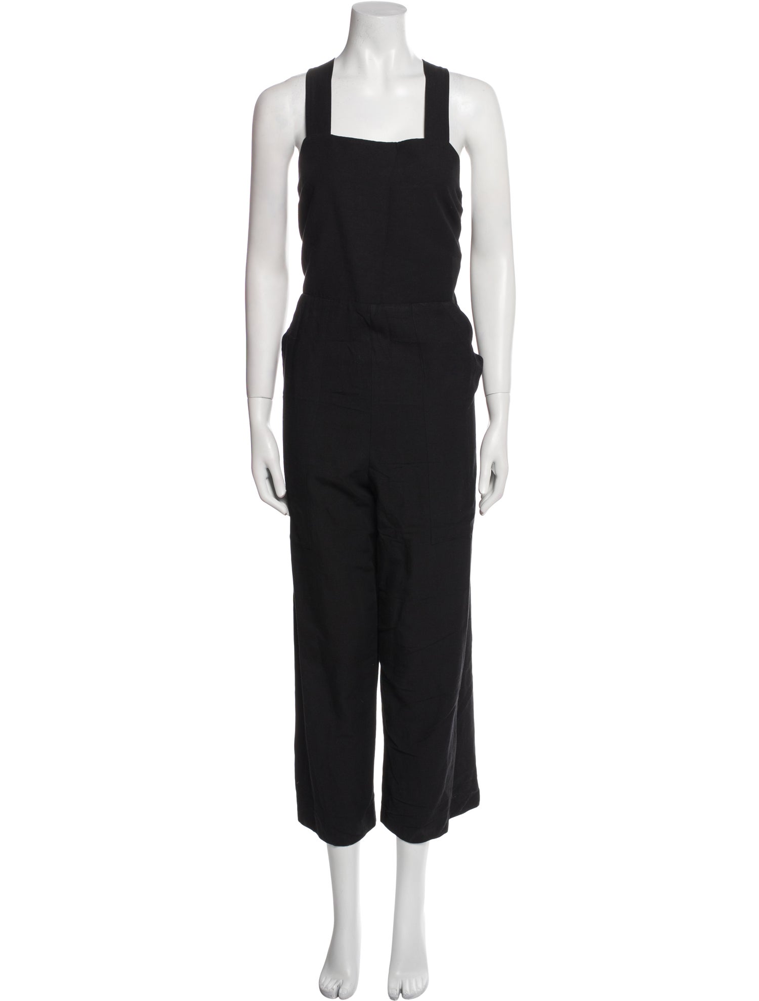 Staud Square Neckline Jumpsuit
