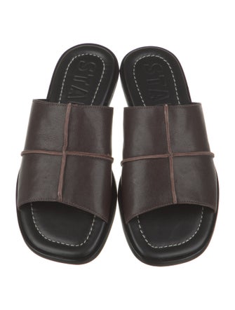 Staud Leather Slides