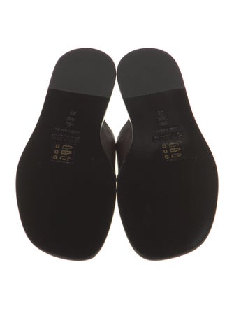 Staud Leather Slides