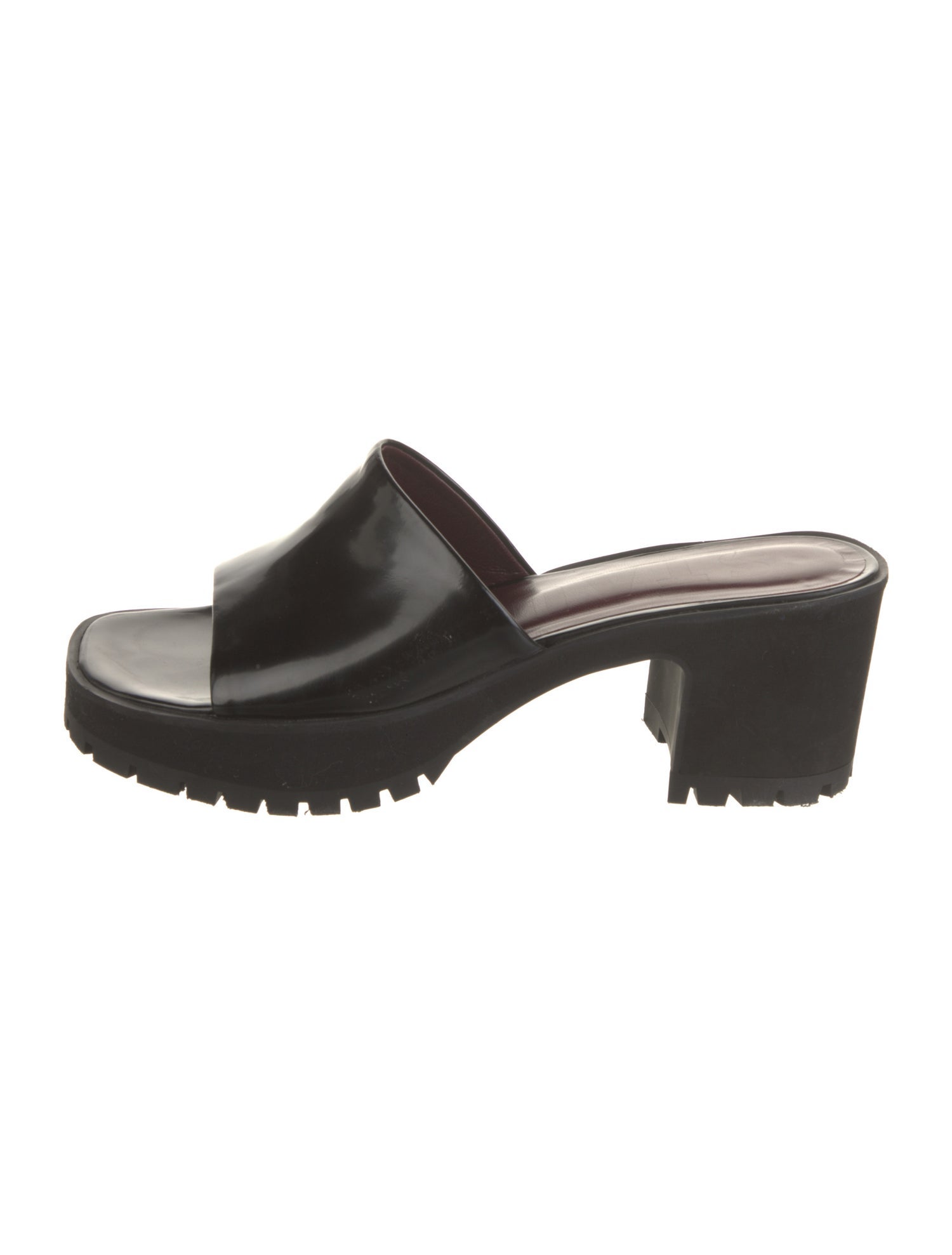 Staud Leather Slides