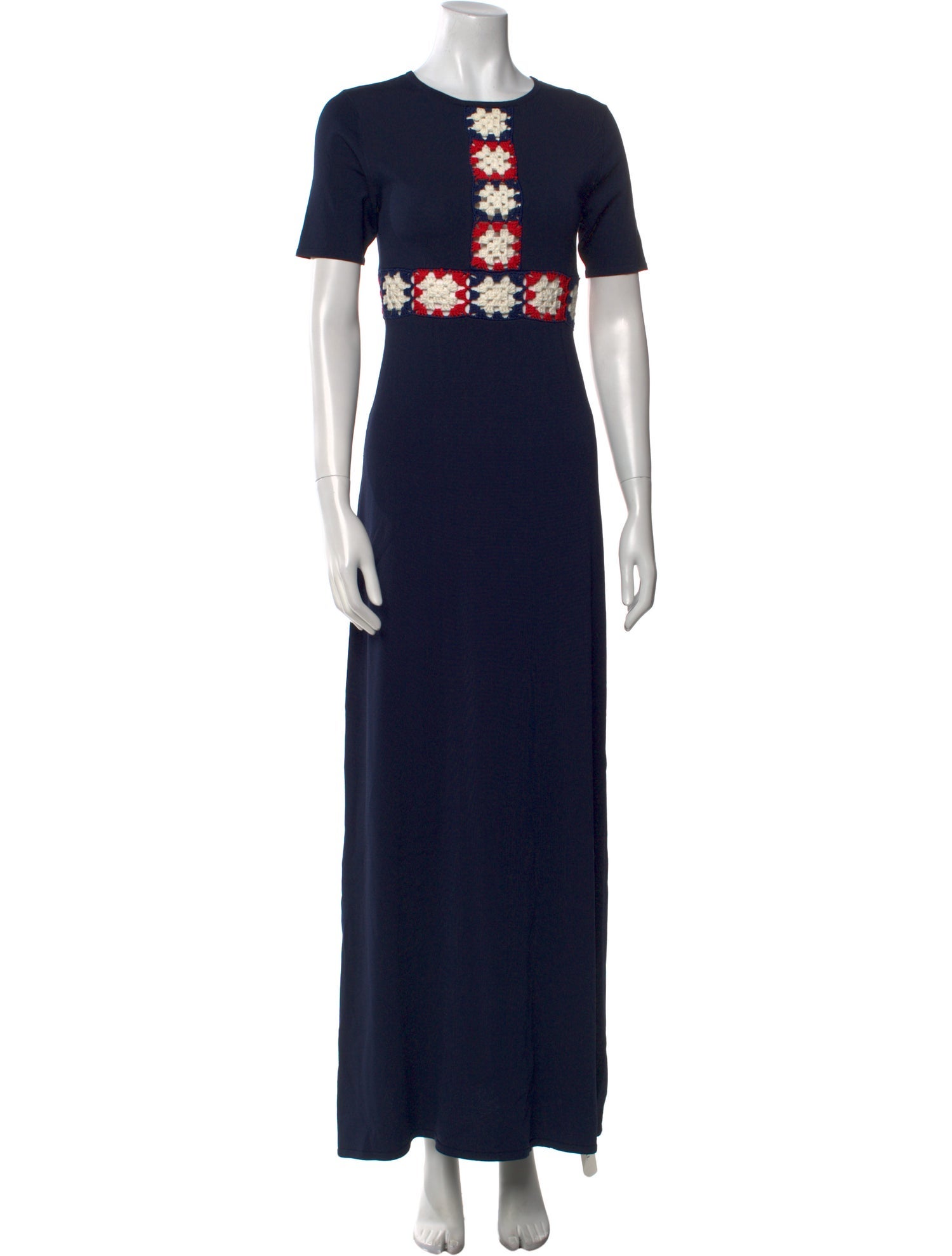 Staud Crew Neck Long Dress