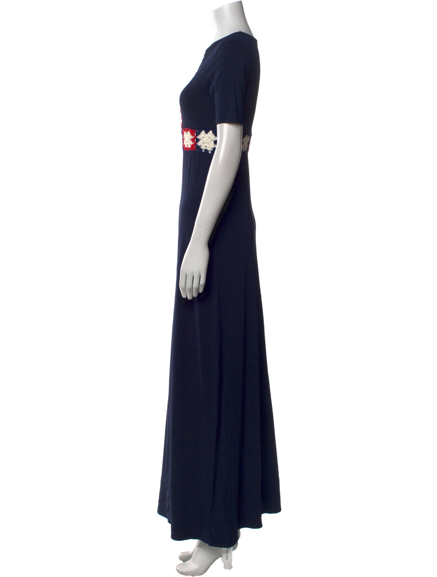 Staud Crew Neck Long Dress