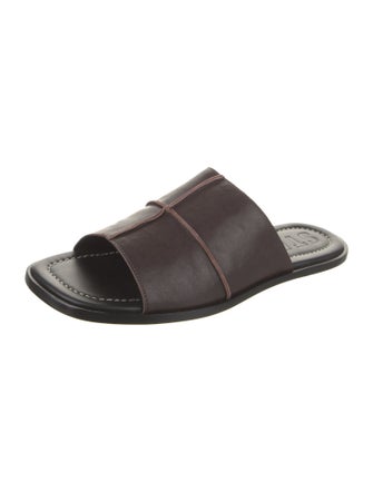 Staud Leather Slides
