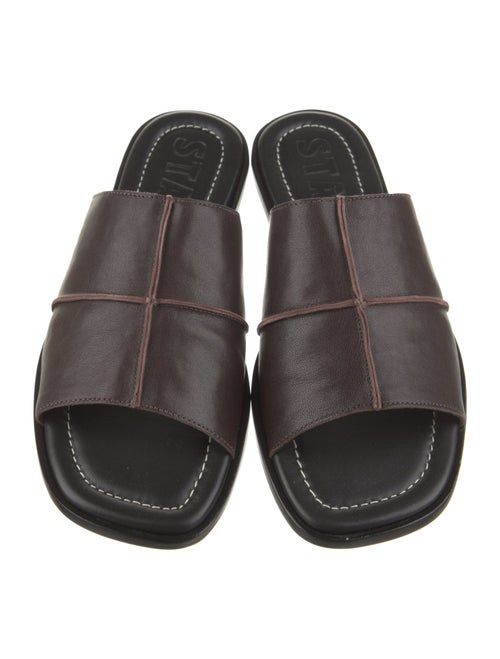 Staud Leather Slides