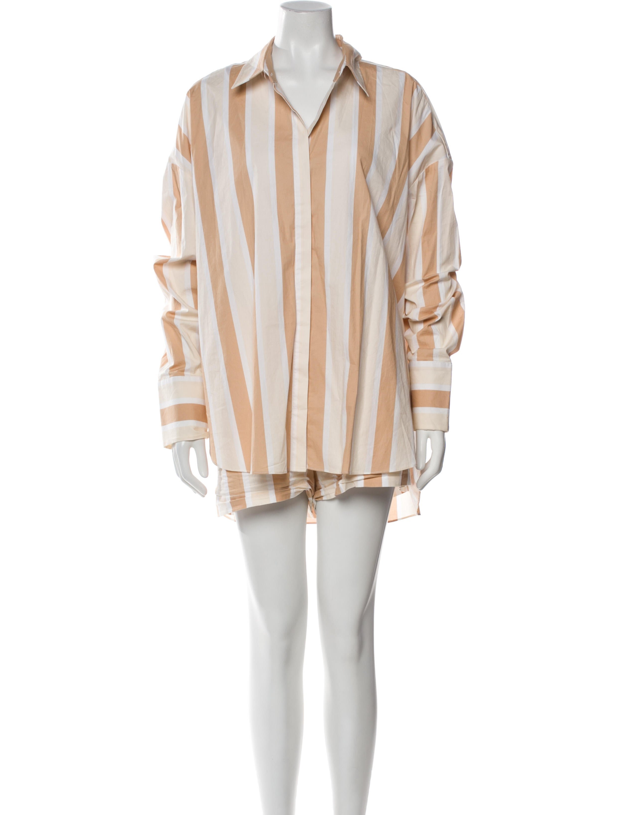 Staud Striped Short Set