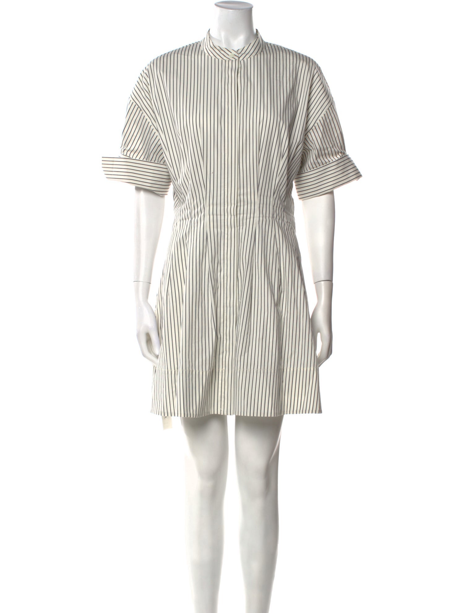 Staud Striped Mini Dress