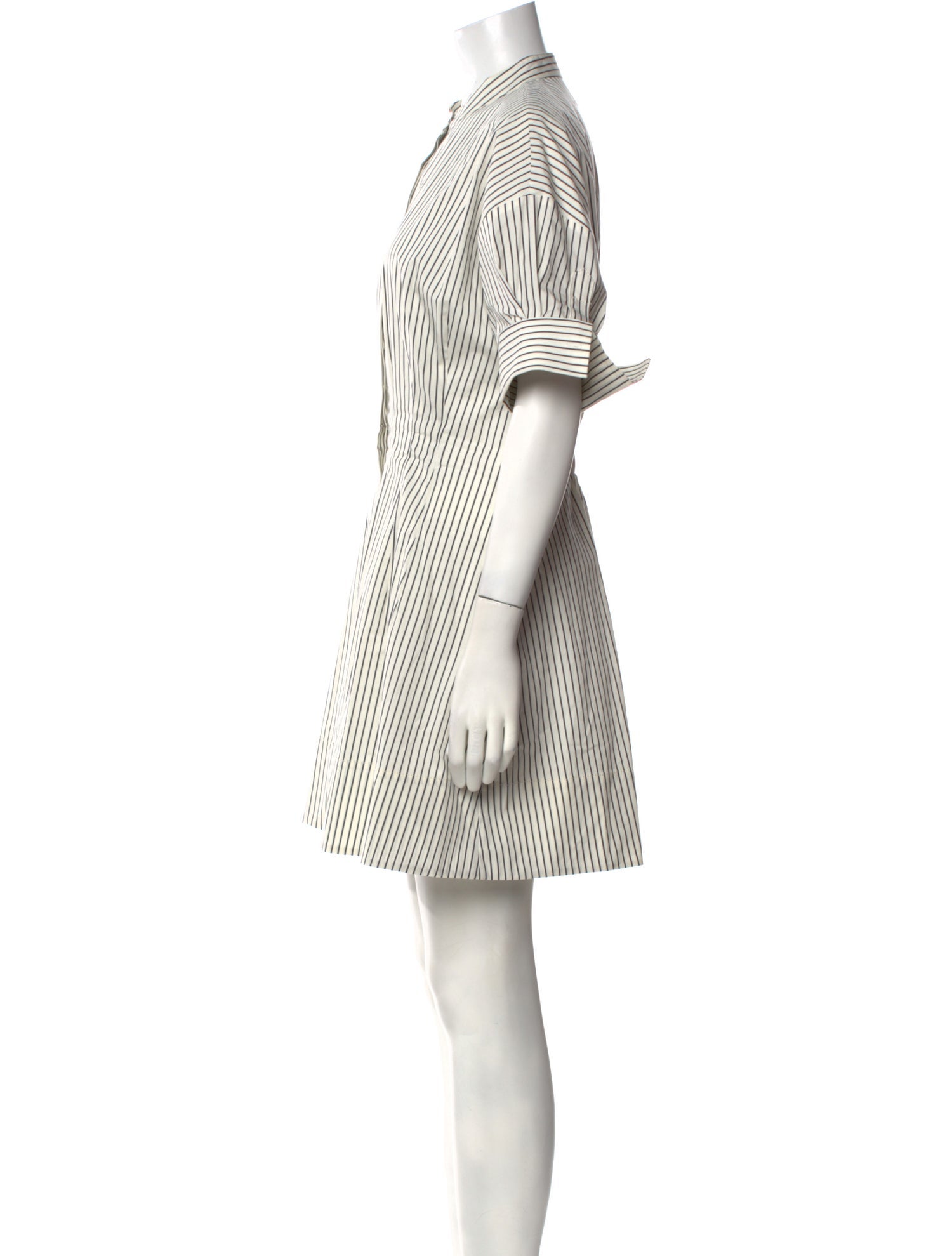 Staud Striped Mini Dress