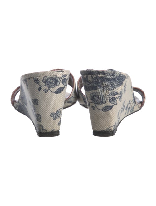 Staud Canvas Printed Slides