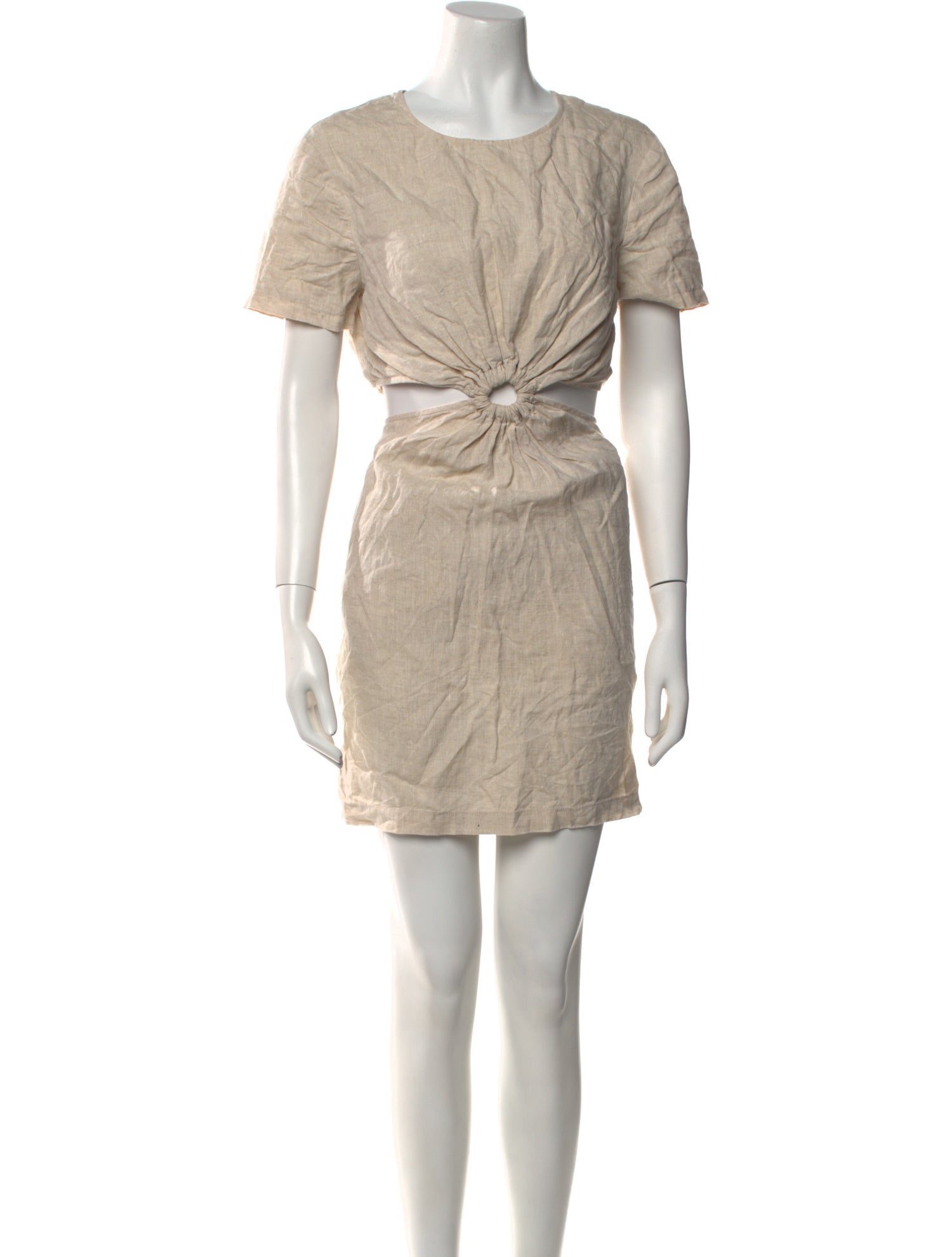 Staud Linen Knee-Length Dress