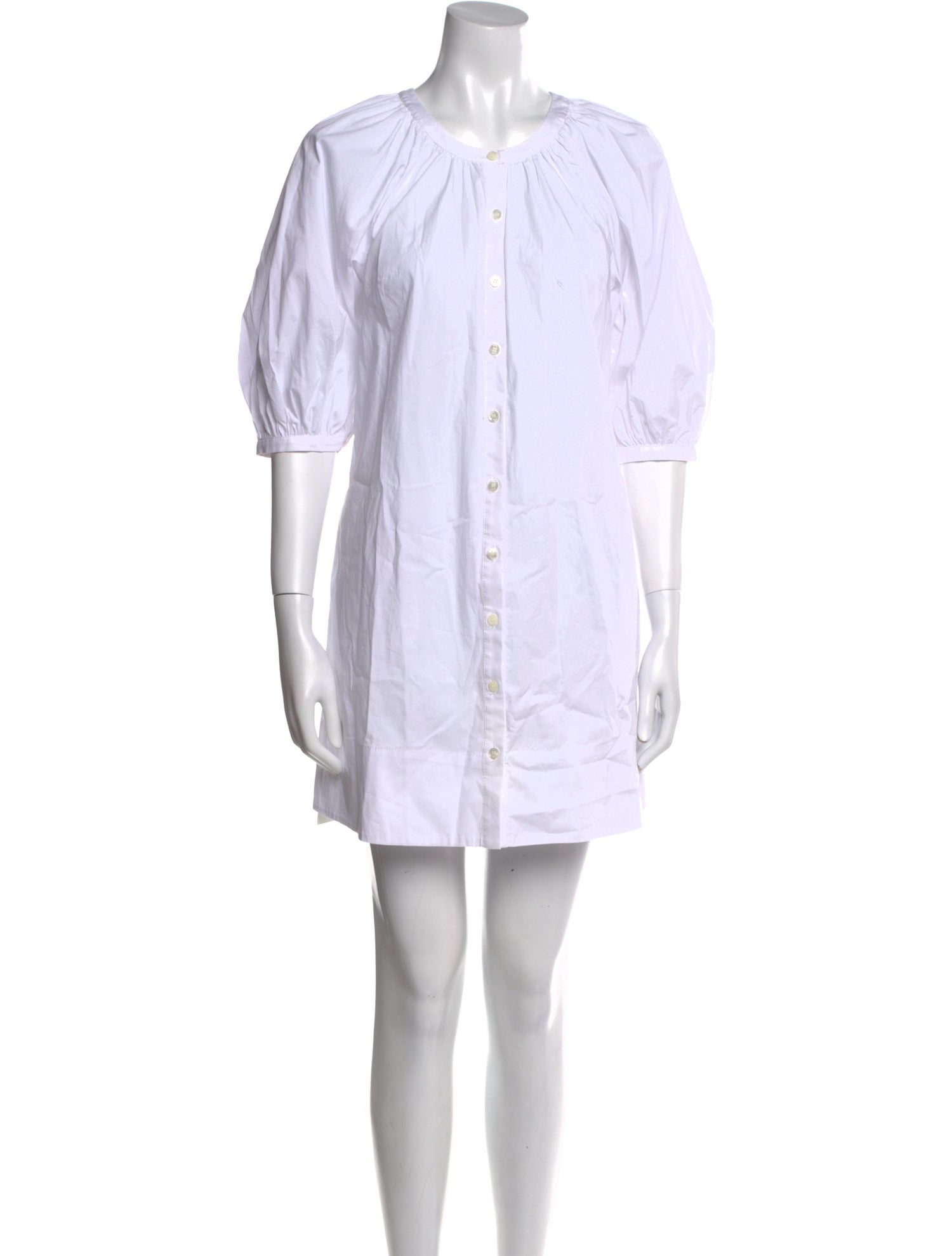 Staud Crew Neck Mini Dress