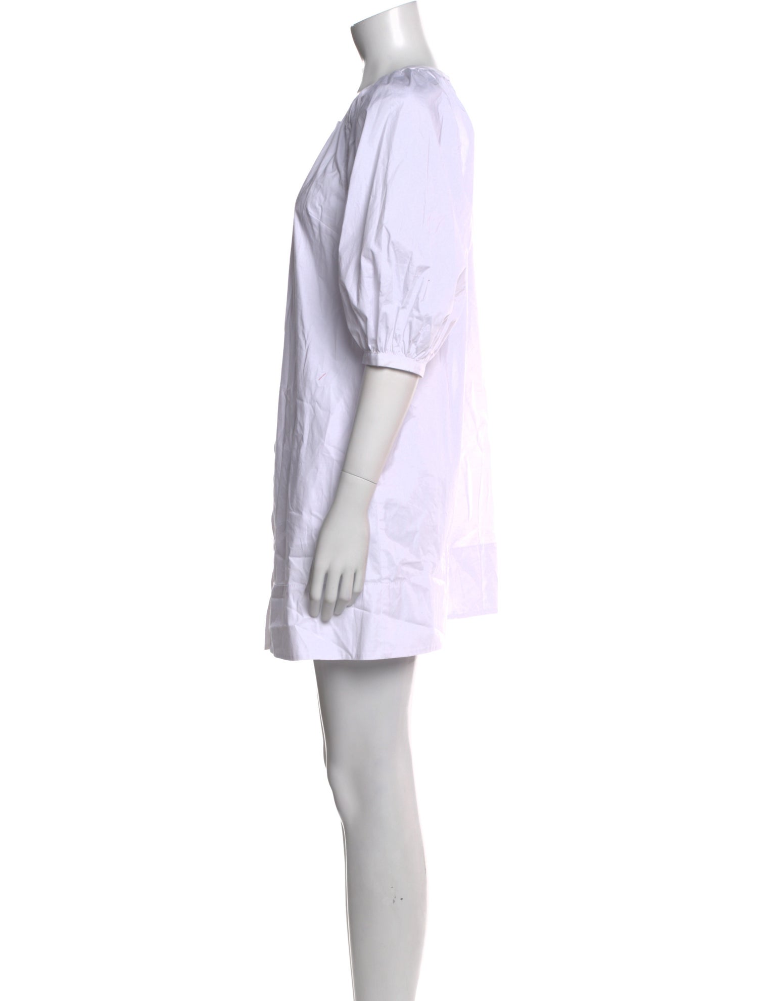 Staud Crew Neck Mini Dress